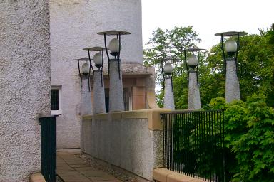 View of the entrance