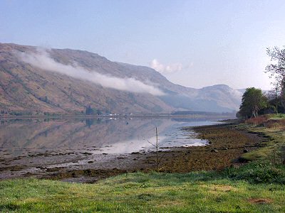 View over Loch Fyne in the morning Picture of Loch Fyne