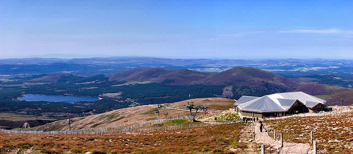 Picture of the Ptarmigan and Loch Morlich