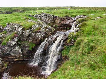 An impression of the waterfall near Rubha Glas Picture of the waterfall