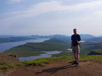 Me on The Storr Picture of Armin on The Storr