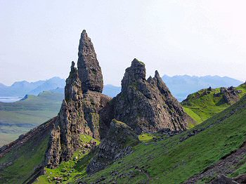 The Old Man of Storr in the evening sun Picture of the Old Man of Storr