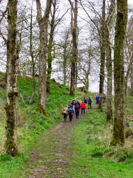 Picture of walkers near Bridgend