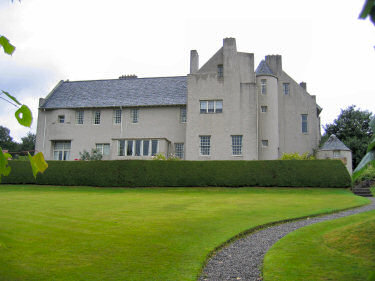 Picture of Hill House from the garden