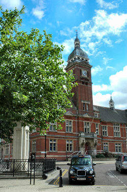 Picture of the old Town Hall in September 2006