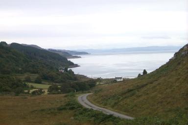 Coastline at the East coast of Jura