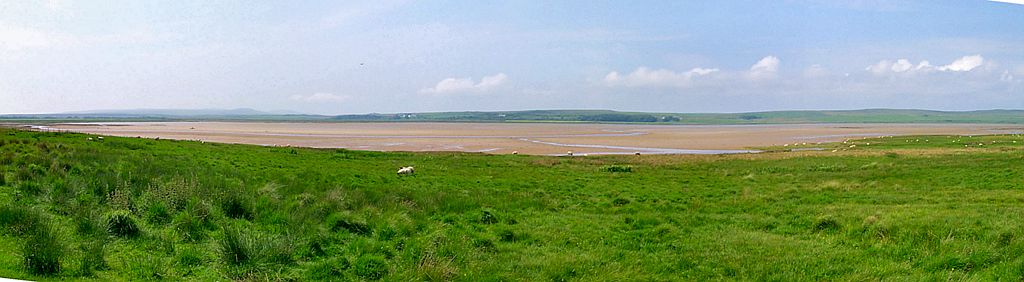 Panorama picture of the view over Loch Gruinart