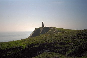 View of The Oa with the American Monument